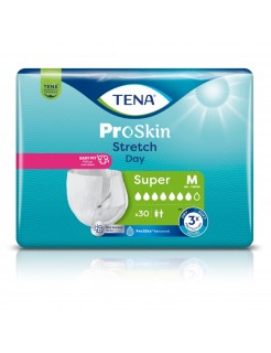 TENA Stretch ProSkin Super Day – elastyczne pieluchomajtki na nietrzymanie...